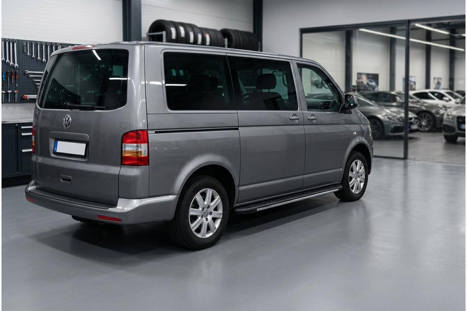 Volkswagen T5 Multivan 2003–2010 Pedane laterali Bosphorus Grey (2 pz, alluminio) Passo Lungo Image
