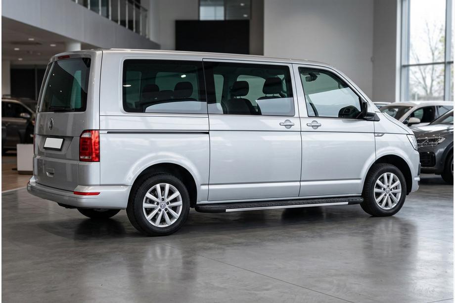 Volkswagen T6 2015-2024 Pedane laterali Bosphorus Grey (2 pz, alluminio) Image