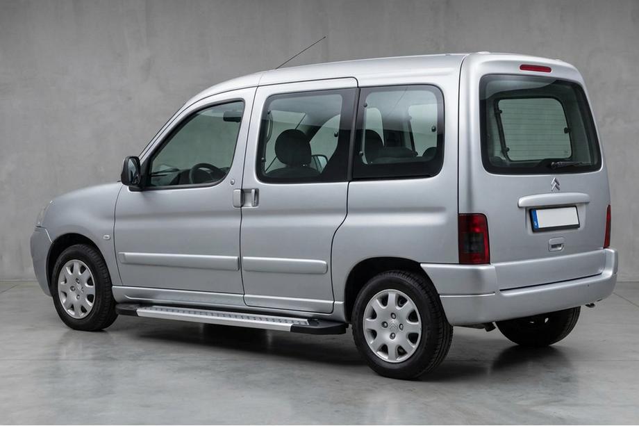 Citroen Berlingo 1996-2008 Pedane Laterali New Vision Grey (2 pz, Alluminio) Image