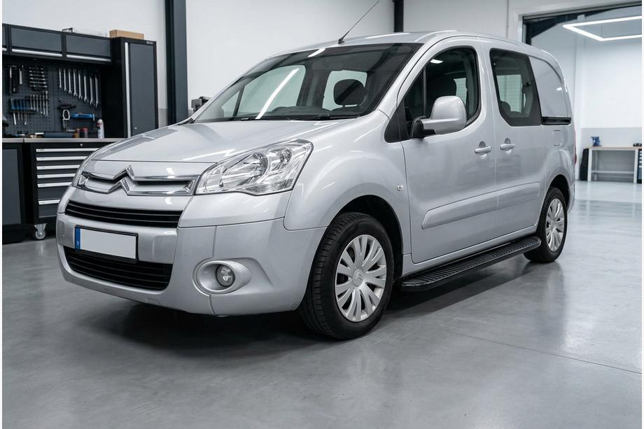 Citroen Berlingo 2008-2018 Pedane Laterali Tayga Black (2 pz, Alluminio) Image