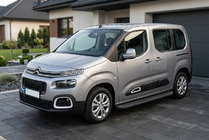 Citroen Berlingo/Multispace 2018- Pedane Laterali Tayga Black (2 pz, Alluminio) foto 1