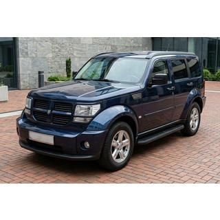 Pedane Laterali Tayga Black (2 pz, Alluminio) Dodge Nitro 2006-2011 foto 1