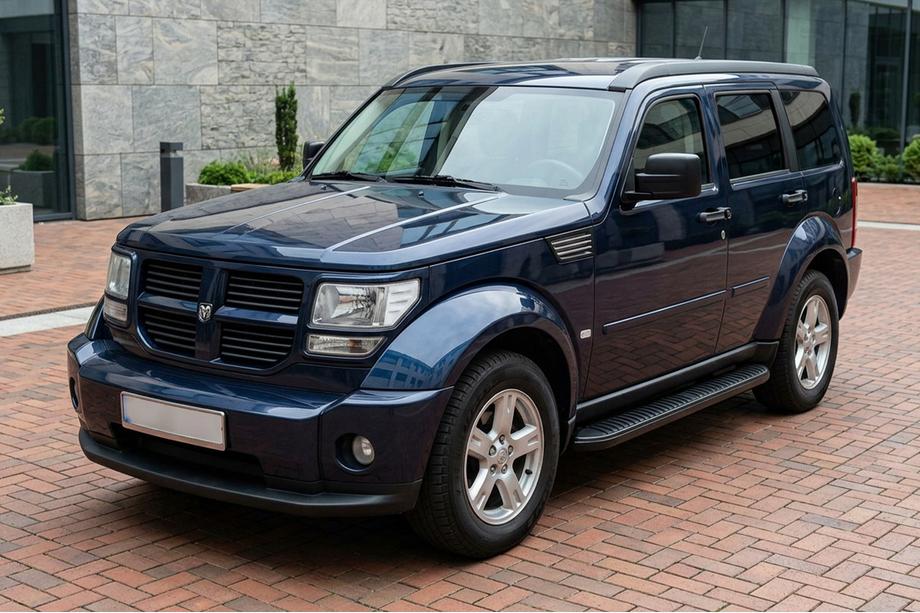 Dodge Nitro 2006-2011 Pedane Laterali Tayga Black (2 pz, Alluminio) Image