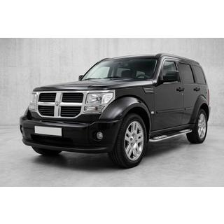 Pedane Laterali Tayga V2 (2 pz, Alluminio) Dodge Nitro 2006-2011 foto 1