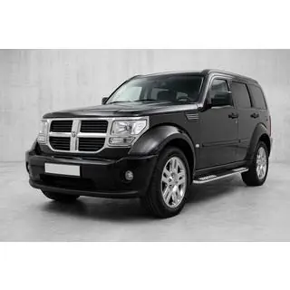 Pedane Laterali Tayga V2 (2 pz, Alluminio) Dodge Nitro 2006-2011 foto 1