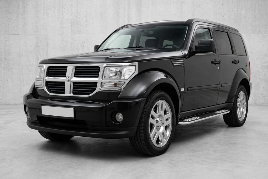 Dodge Nitro 2006-2011 Pedane Laterali Tayga V2 (2 pz, Alluminio) Image