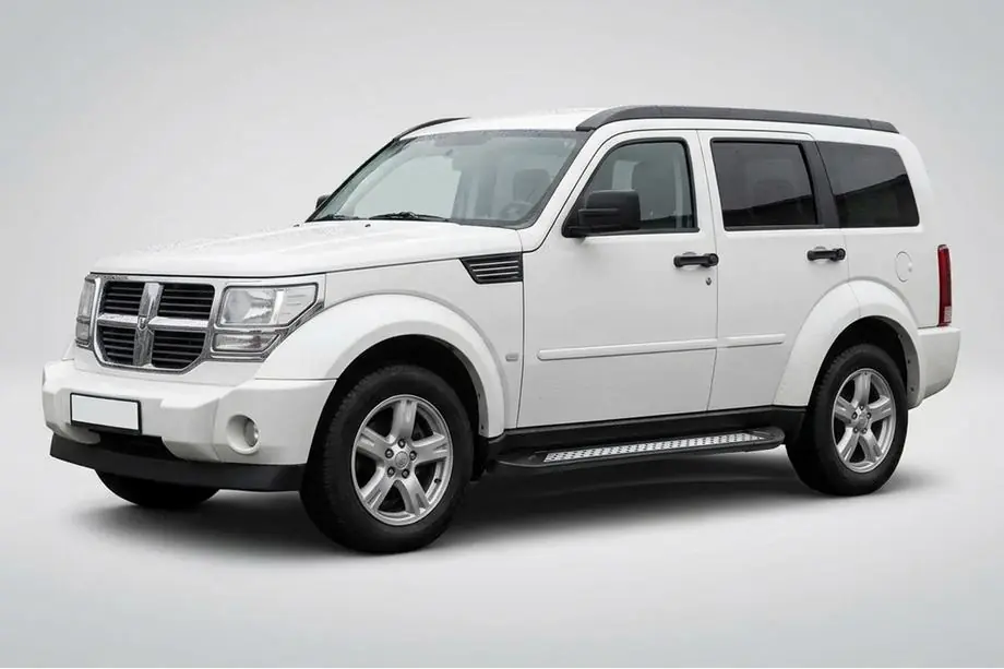 Dodge Nitro 2006-2011 Pedane Laterali New Vision Black (2 pz, Alluminio) Image