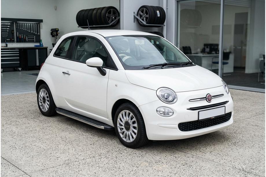 Fiat 500/500L 2013-2022 Pedane Laterali BlackLine (2 pz, Alluminio) Image
