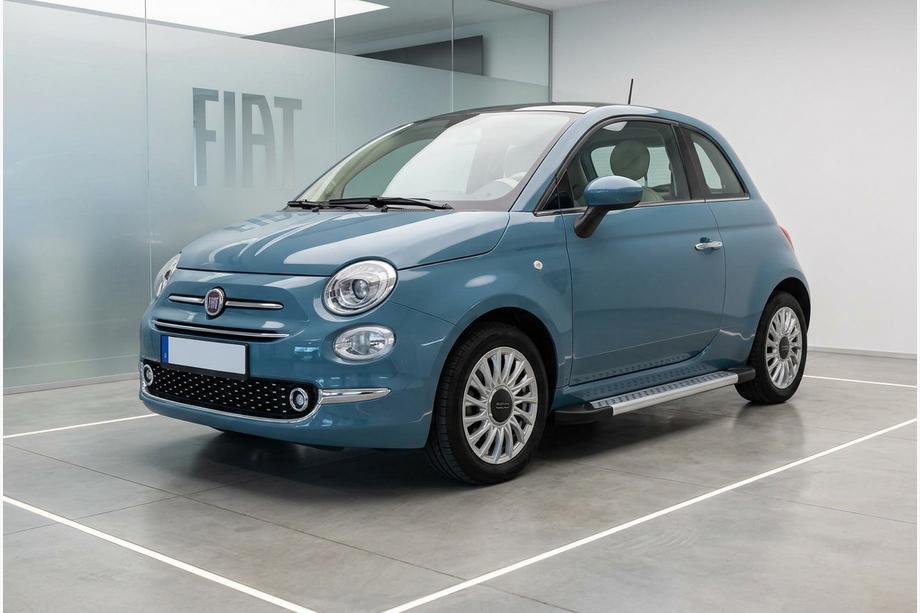 Fiat 500/500L 2013-2022 Pedane Laterali New Vision Grey (2 pz, Alluminio) Image