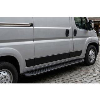 Pedane Laterali Tayga Black (2 pz, Alluminio) foto 1