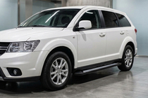 Fiat Freemont 2011-2016 Pedane Laterali New Vision Black (2 pz, Alluminio) foto 1