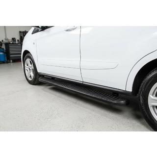 Pedane Laterali Tayga Black (2 pz, Alluminio) Ford Courier 2014-2023 foto 1