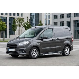 Pedane Laterali New Vision Grey (2 pz, Alluminio) Ford Courier 2014-2023 foto 1