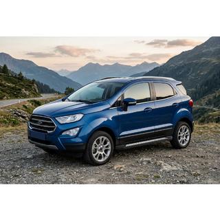 Pedane Laterali New Vision Black (2 pz, Alluminio) Ford Ecosport 2013-2022 foto 1