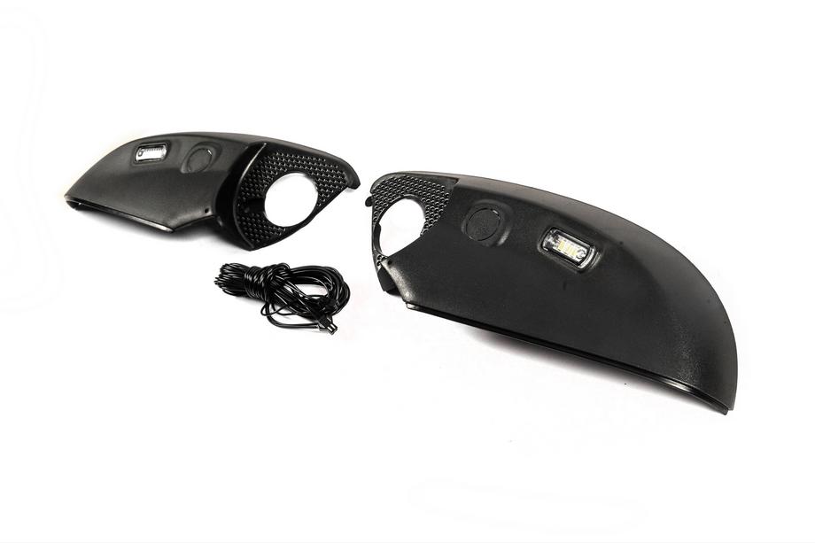 Toyota Land Cruiser 200 2007-2021 Parte inferiore dello specchio (con luce LED) Foto 2