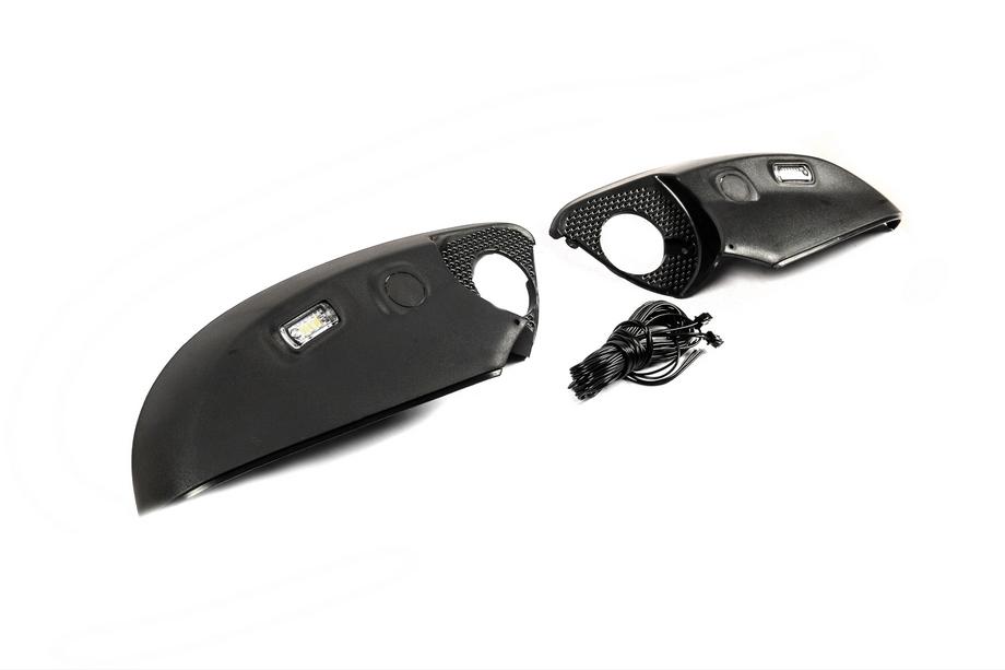 Toyota Land Cruiser 200 2007-2021 Parte inferiore dello specchio (con luce LED) Foto 3