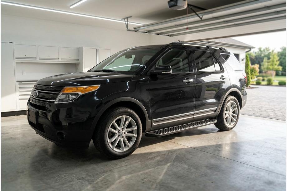 Ford Explorer 2011-2019 Pedane Laterali Tayga Black (2 pz, Alluminio) Image