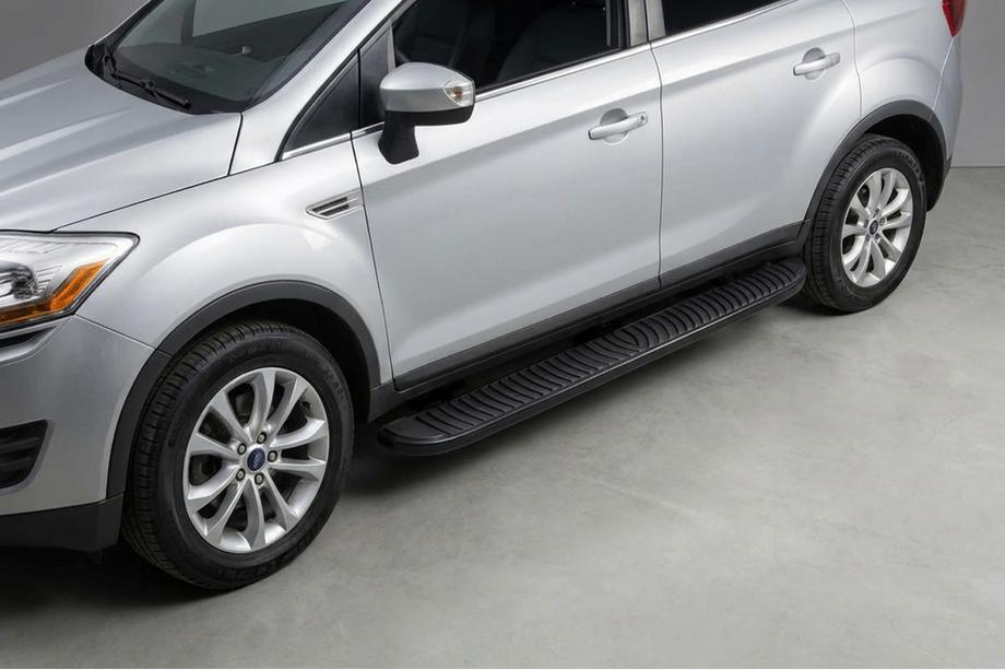 Ford Kuga 2008-2013 Pedane Laterali Tayga Black (2 pz, Alluminio) Foto 1