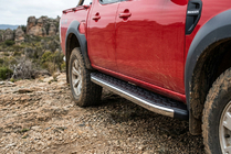Ford Ranger 2007-2011 Pedane Laterali BlackLine (2 pz, Alluminio) foto 1