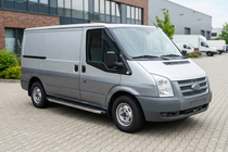 Ford Transit 2000–2014 Pedane Laterali BlackLine (2 pz, Alluminio) foto 1