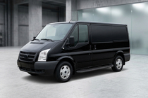 Ford Transit 2000–2014 Pedane Laterali Tayga Black (2 pz, Alluminio) foto 1