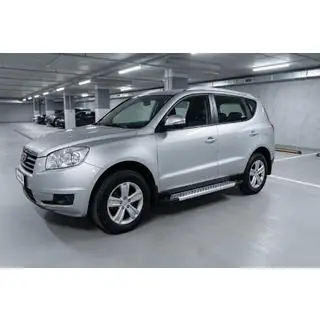 Pedane Laterali New Vision Grey (2 pz, Alluminio) Geely Emgrand X7 2011- foto 1