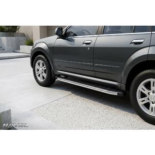 Pedane Laterali BlackLine (2 pz, Alluminio) GreatWall Haval/Hover H3 2005-2013 foto 1