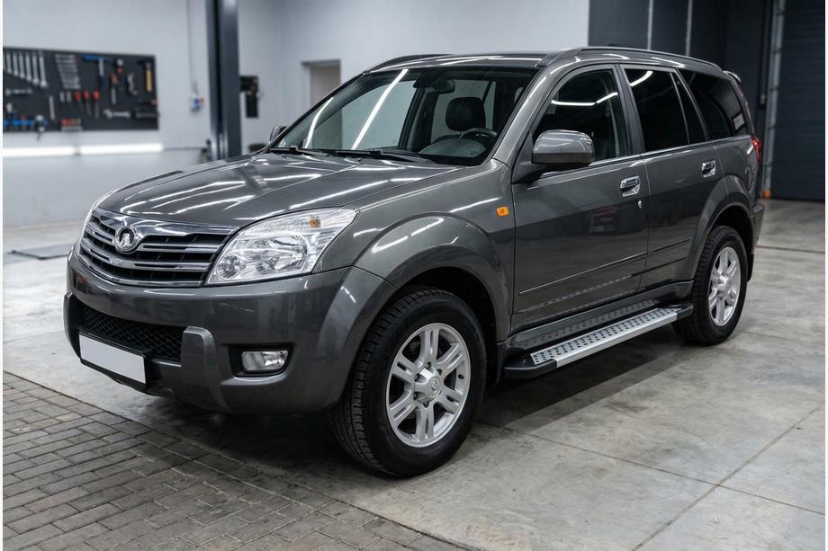 GreatWall Haval/Hover H3 2005-2013 Pedane Laterali New Vision Grey (2 pz, Alluminio) Image
