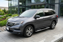 Honda Pilot 2015-2022 Pedane Laterali Tayga V2 (2 pz, Alluminio) foto 1