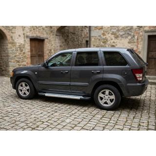 Pedane Laterali New Vision Grey (2 pz, Alluminio) Jeep Grand Cherokee WK 2004-2010 foto 1