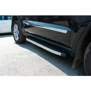 Pedane Laterali BlackLine (2 pz, Alluminio) Jeep Grand Cherokee WK2 2010-2021 foto 1