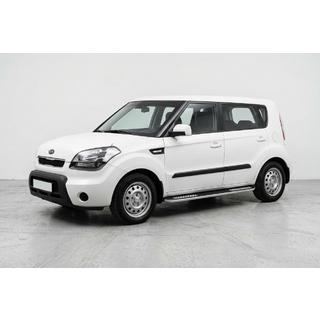 Pedane Laterali Tayga V2 (2 pz, Alluminio) Kia Soul I 2008-2013 foto 1