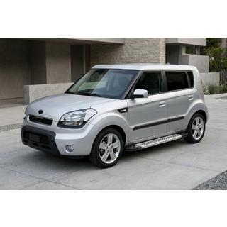 Pedane Laterali New Vision Grey (2 pz, Alluminio) Kia Soul I 2008-2013 foto 1