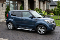 Kia Soul II 2013-2018 Pedane Laterali New Vision Grey (2 pz, Alluminio) foto 1