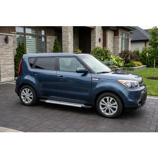 Pedane Laterali New Vision Grey (2 pz, Alluminio) Kia Soul II 2013-2018 foto 1
