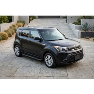 Pedane Laterali Tayga Black (2 pz, Alluminio) Kia Soul II 2013-2018 foto 1