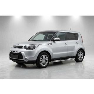 Pedane Laterali Tayga V2 (2 pz, Alluminio) Kia Soul II 2013-2018 foto 1