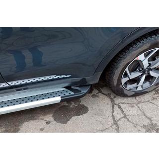 Pedane Laterali New Vision Grey (2 pz, Alluminio) Kia Sportage 2015-2021 foto 3