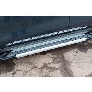 Pedane Laterali New Vision Grey (2 pz, Alluminio) Kia Sportage 2015-2021 foto 4