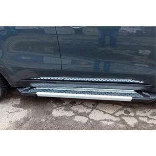 Pedane Laterali New Vision Grey (2 pz, Alluminio) Kia Sportage 2015-2021 foto 1