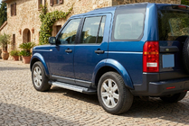 Land Rover Discovery III 2004–2009 Pedane Laterali New Vision Grey (2 pz, Alluminio) foto 1
