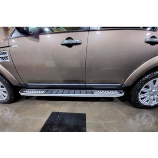 Pedane Laterali Tayga V2 (2 pz, Alluminio) Land Rover Discovery III 2004–2009 foto 1