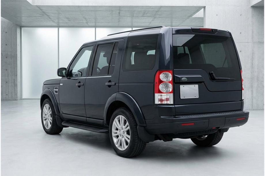 Land Rover Discovery IV 2009-2017 Pedane Laterali Tayga Black (2 pz, Alluminio) Foto 2