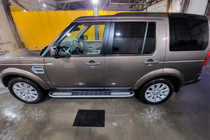 Land Rover Discovery IV 2009-2017 Pedane Laterali Tayga V2 (2 pz, Alluminio) foto 6