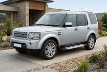 Land Rover Discovery IV 2009-2017 Pedane Laterali New Vision Grey (2 pz, Alluminio) foto 1