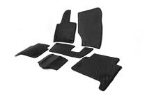 Audi Q7 2005-2015 Tappetini EVA (neri) 3 file (6 tappetini) foto 20