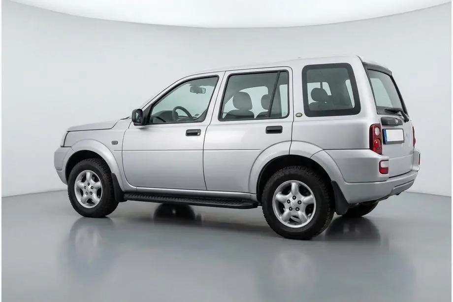 Land Rover Freelander I 1997-2006 Pedane Laterali Tayga Black (2 pz, Alluminio) Image