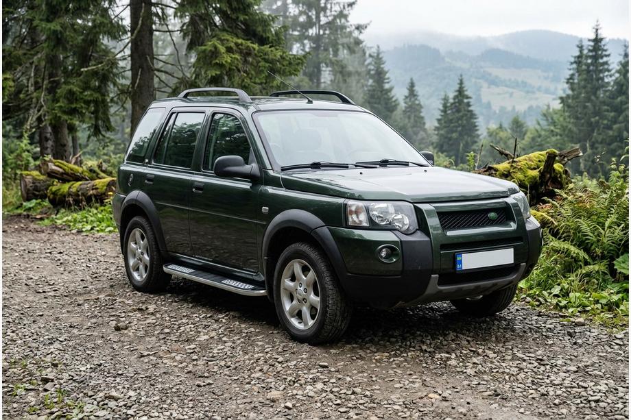 Land Rover Freelander I 1997-2006 Pedane Laterali Tayga V2 (2 pz, Alluminio) Image