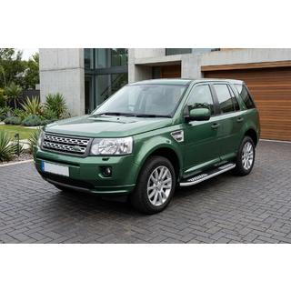 Pedane Laterali Tayga V2 (2 pz, Alluminio) Land Rover Freelander II 2006–2014 foto 1