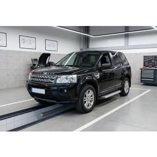 Pedane Laterali New Vision Grey (2 pz, Alluminio) Land Rover Freelander II 2006–2014 foto 1